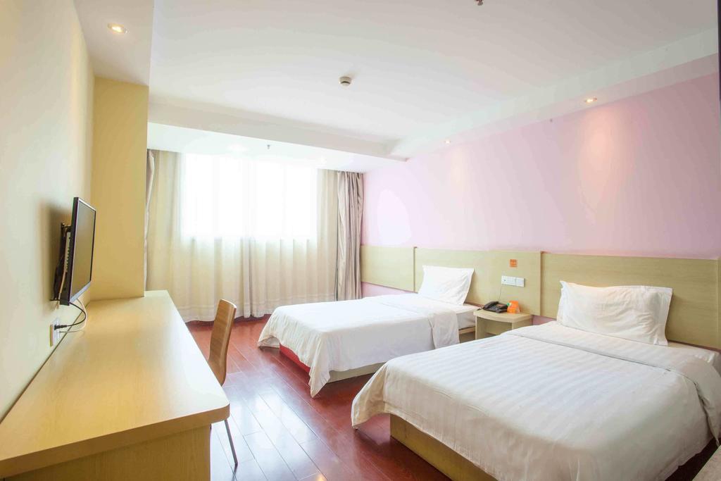 7Days Inn Guangzhou Shijing Jinbi Xincheng Rum bild
